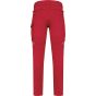 WK Designed To Work Pantalon stretch recyclé multipoches unisexe red