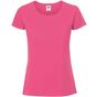fruit of the loom Ladies Iconic 195 Ringspun Premium T fuchsia
