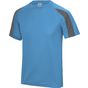 AWDis Just Cool Contrast cool T sapphire_blue/charcoal