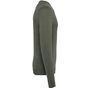 Kariban Pull col V homme green_marble_heather