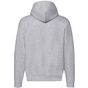 fruit of the loom Premium Hooded Sweat-Jacket heather_grey
