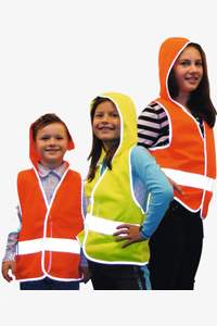 Image produit Gilet de sécurité pour enfant avec capuche