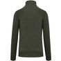 Kariban Sweat-shirt col zippé dark_khaki