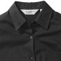 Russell Chemise en Popeline 100% Coton classique manches longues femme black