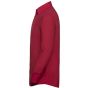 Russell Chemise en Popeline Polyester Coton cintrée manches longues homme classic_red