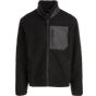 Build Your Brand Bonded Sherpa Jacket black