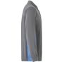 Velilla Polo bicolore manches longues grey/sky_blue