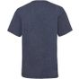 fruit of the loom Kids valueweight T heather navy
