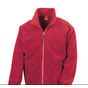 result Polaire zippée Result red