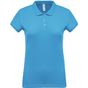 kariban Polo piqué manches courtes femme  - tropical_blue - M