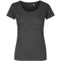 Xo by Promodoro Women´s Deep Scoop T-Shirt heather_black