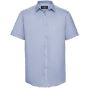 Russell Chemise à chevrons cintrée manches courtes homme light_blue