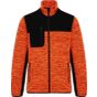 WK Designed To Work Veste recyclée en polytricot homme fluorescent_orange_melange/black