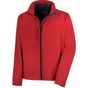 result Classic Soft Shell Jacket red