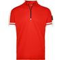 James&Nicholson Men's Bike-T Half Zip red