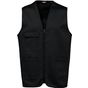 WK Designed To Work Gilet polycoton multipoches unisexe black