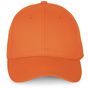 K-up Casquette - 6 panneaux orange
