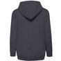 fruit of the loom Kids Classic Hooded Sweat Jacket bleu_fonce