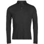Tee Jays Pima Cotton Long Sleeve Polo black