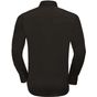 Russell Collection Men’s long sleeve fitted stretch shirt chocolate