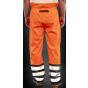 Result Heavy duty prism pu safe & dry trouser with recycled backing fluorescent_orange/black