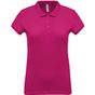 Kariban Polo piqué manches courtes femme  fuchsia