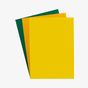 Blaxus Lot 3 feuilles - Flex PU 400 - Jaune Citron, Jaune Orangé, Vert