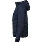 tee jays Women's hybrid-stretch hooded jacket navy/navy