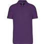 Kariban Polo manches courtes homme purple