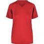 James&Nicholson Ladies' Running-T red/black