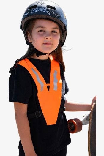Kids Hi-Vis safety collar Haiti with safety clasp