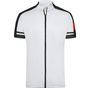 James&Nicholson Men's Bike-T Full Zip white