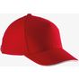 K-up Casquette enfant avec sandwich contrasté - 5 panneaux red/white