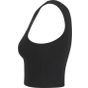 SF Clothing Women´s one shoulder top black