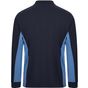 Velilla Polo bicolore manches longues navy/sky_blue