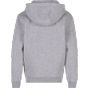 Build Your Brand Kids Fluffy Hoody Heather grey