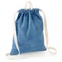 Bagbase Sac de gym en denim light_denim