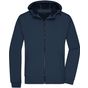 James&Nicholson Men´s Hooded Softshell Jacket navy/navy