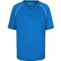 James&Nicholson Team Shirt royal/white