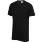 SF Clothing Men´s ongline T-Shirt With Dipped Hem black