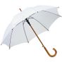 L-merch Automatic Umbrella With Wooden Handle Tango white