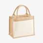 Westford Mill Sac cadeau en jute avec poche en coton