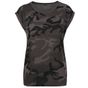 Build Your Brand Ladies Camo Extended Shoulder Camo Tee dark_camo
