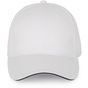 K-up Casquette avec sandwich contrasté - 6 panneaux white/navy