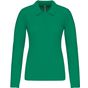 Kariban Polo piqué manches longues femme  kelly_green