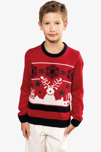 Image produit Pullover col rond de Noël enfant