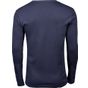 Tee Jays Mens LS Interlock T-Shirt navy