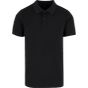 Build Your Brand Sorona Polo Tee Black