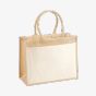 Westford Mill Sac de courses en jute avec poche en coton