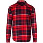 Kariban Surchemise à carreaux doublée sherpa red/navy